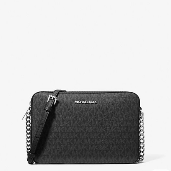 Jet Set Saffiano Leather Crossbody Bag - Picture 3 of 5